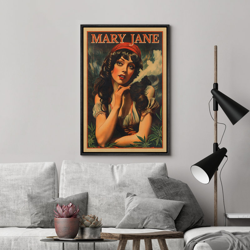 Mary Mary, Noir, noir, noir, noir, H 36 po x l 24 po