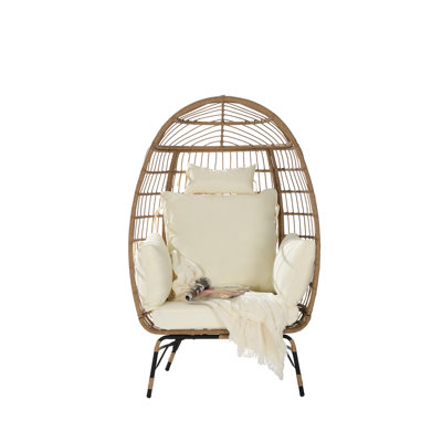 Chaise avec housse pour espaces extérieurs