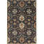 Tapis noir en laine noué à la main polyvalent Oushak-1825100186