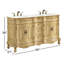 Ensemble de meuble-lavabo double 60 po Lunette-1031463438-974863416