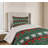 Skull Polyester Geometric Shapes Coverlet-2101474961