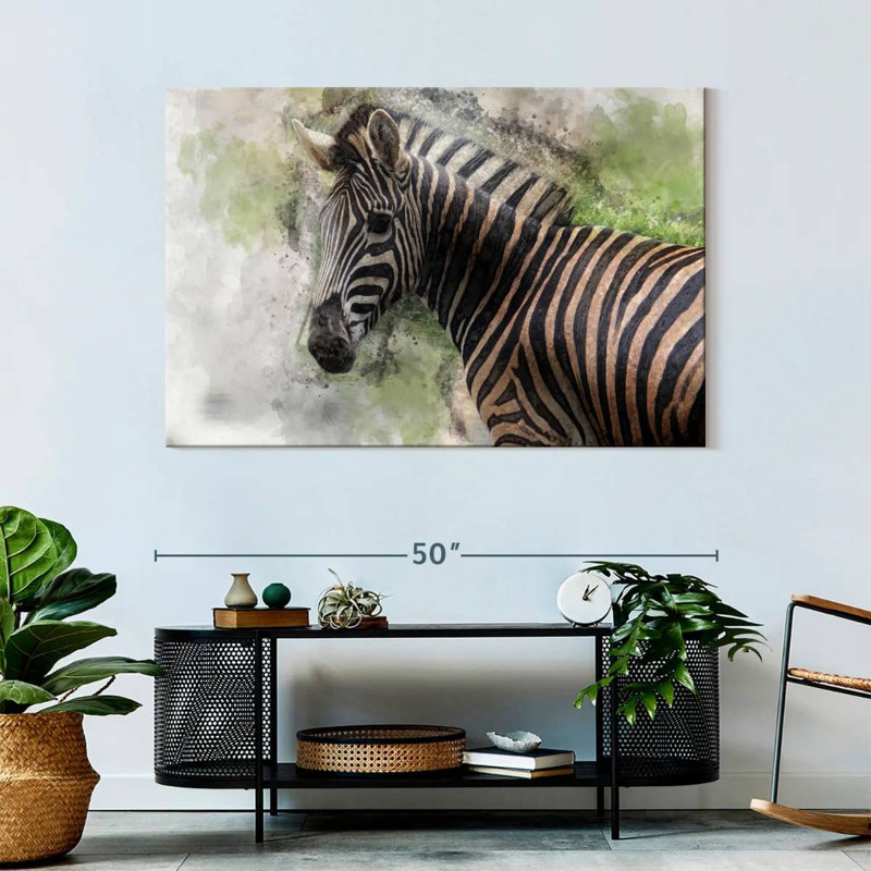 Brampt Magnificent Zebra, 32" H x 48" W