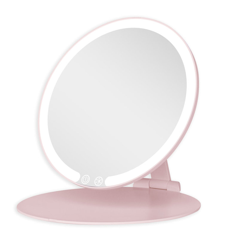 Miroir de maquillage Ayla, Rose