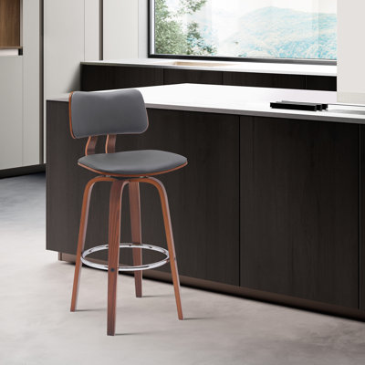 Aylis Swivel Upholstered Counter Stool