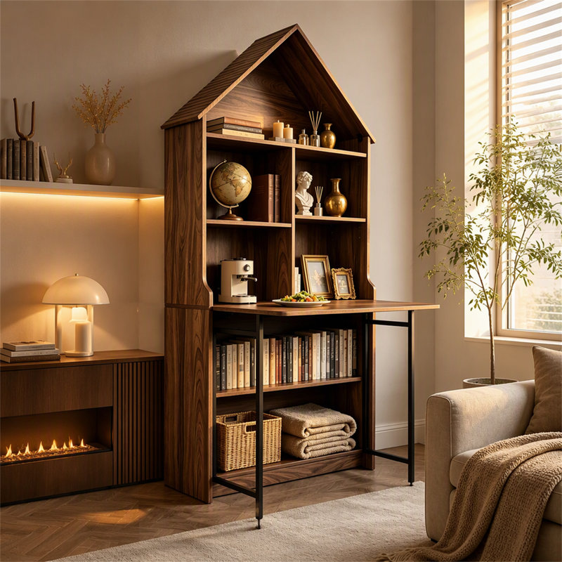 Foldable MDF Writing Desk