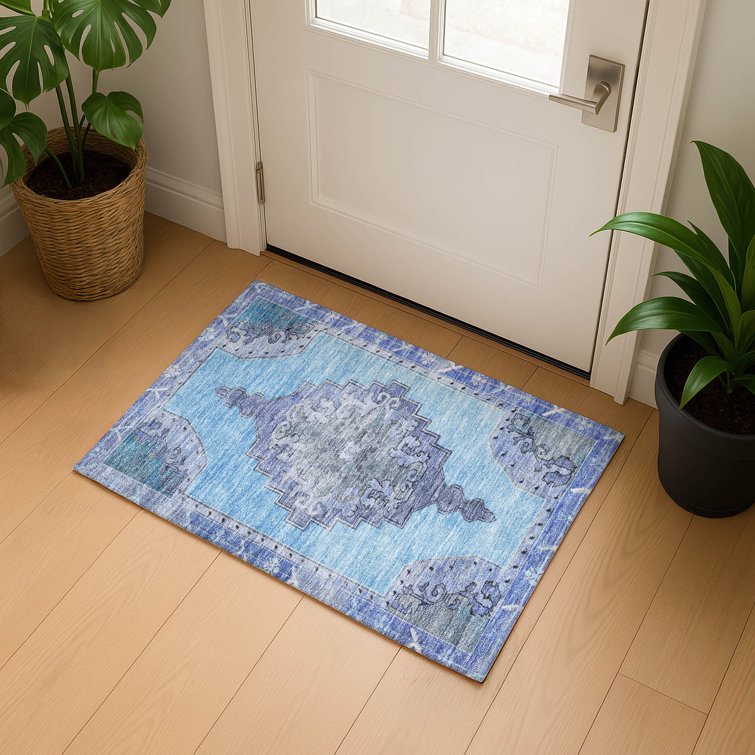 Premium Machine Washable Lubbers AMF1731 Global Rug
