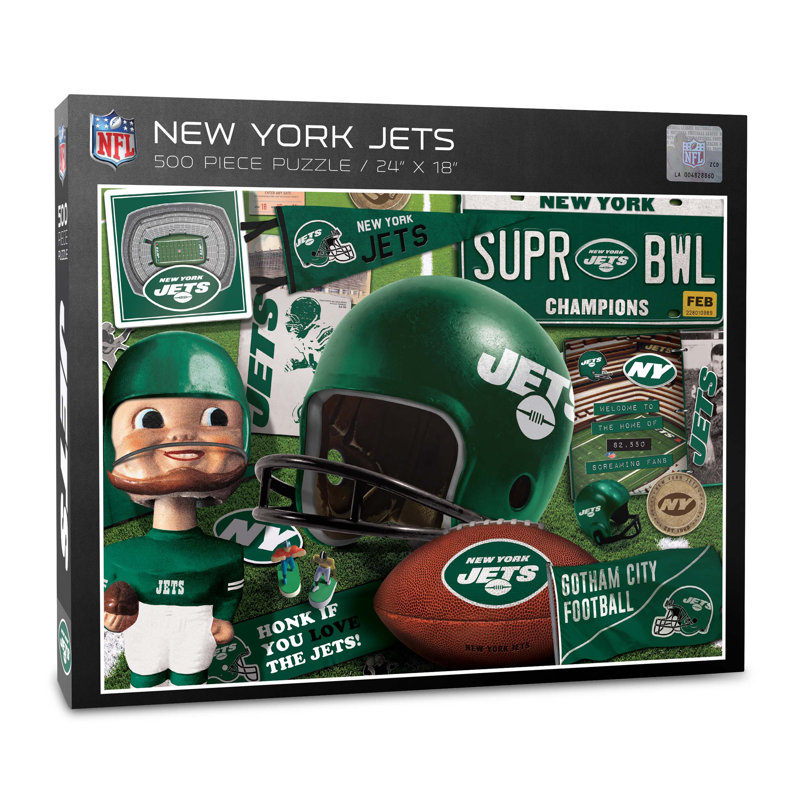 NFL Retro Series Puzzle, New York Jets