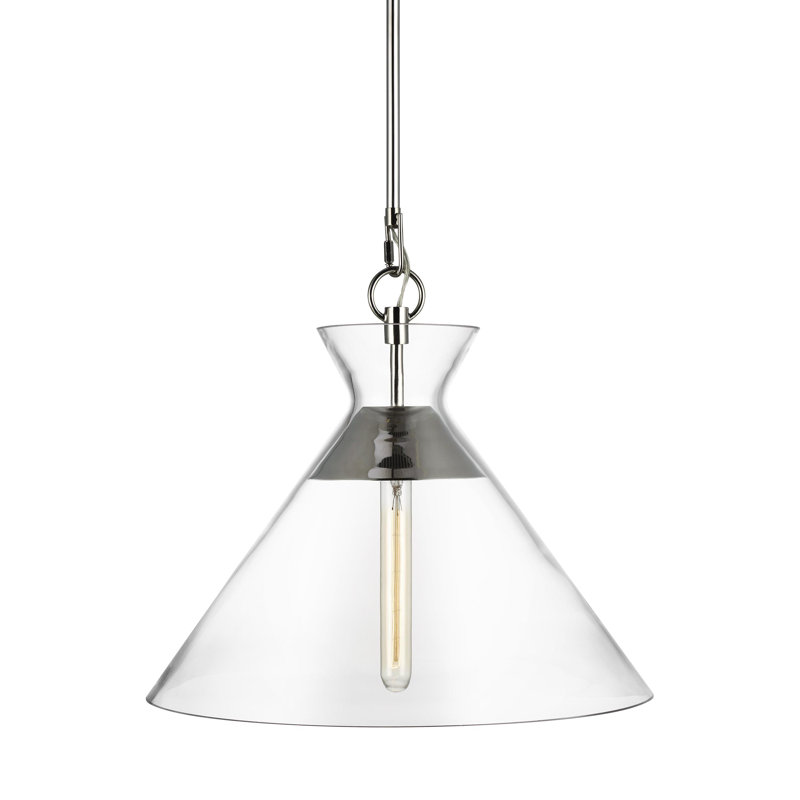 Atlantic 1 - Light Pendant, Polished Nickel