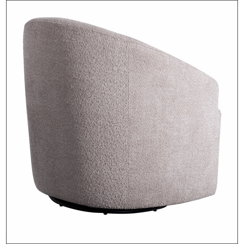 Chaise d'appoint en polyester beige