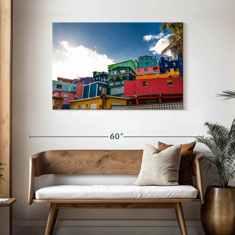 Ravi Houses In San Juan, 30" H x 45" W