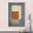Mid Century Shape "Brown, Beige, Grey Abstract Blocks Artwork, Geometric Modern Rustic Minimalist Wall Pictures, Large Framed Canvas Giclee Print Wall Art"-100708180-100708183