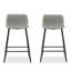 Tabouret de comptoir en simili cuir Aiyana-1290092180-1260657529