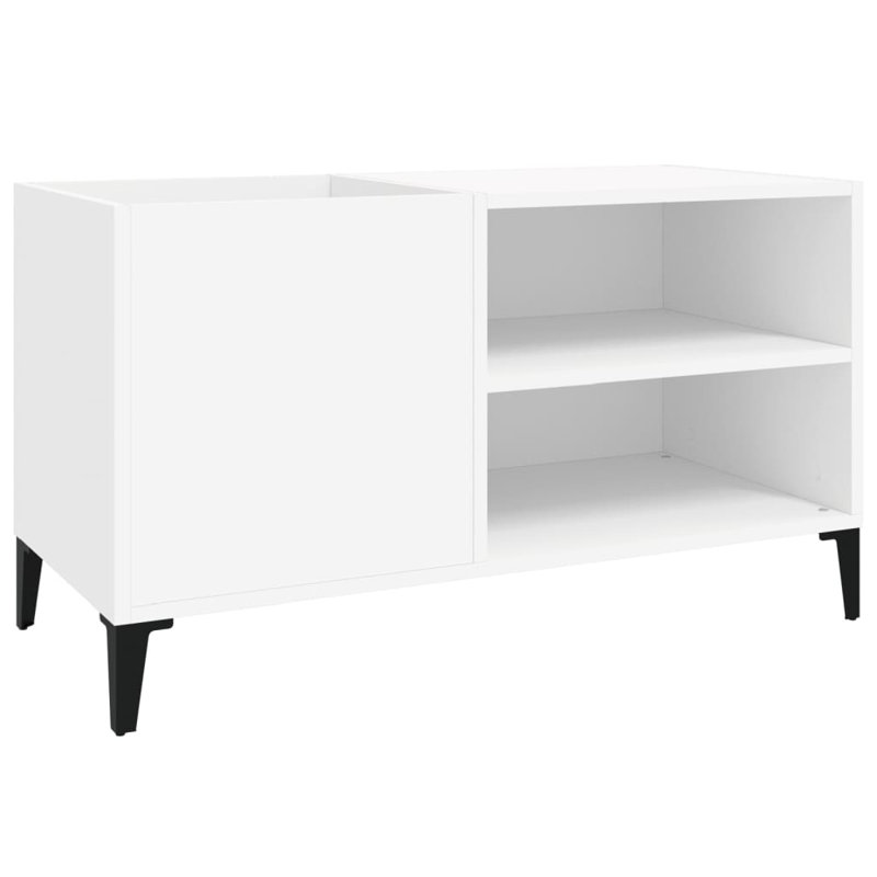 Sahithi 48 cm H Media Shelves, White