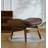 Jeyshan Upholstered Tufted Wingback Chair and Ottoman-359463309