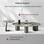 Table basse moderne ovale en pierre micro-cristalline-109294481