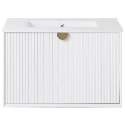 Cerstin 60.00mm Single Bathroom Vanity with Basin