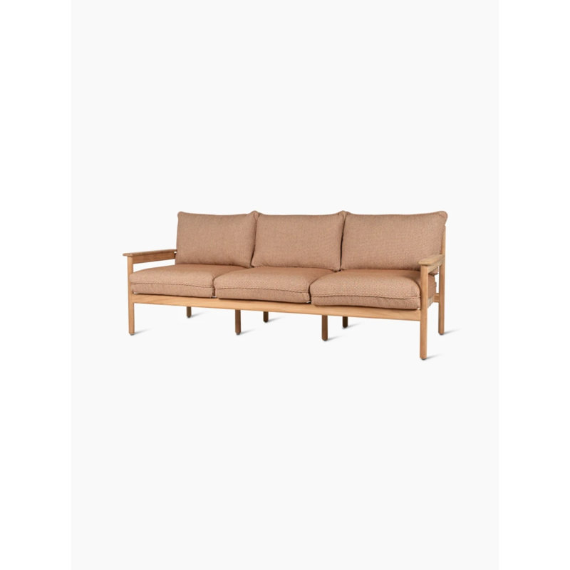 Oda Outdoor 3 - Seat Patio Sofa, Sienna