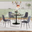 Ensemble 5 pièces de table et chaises de salle à manger style Mid-Century-907913986-907913997