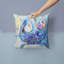 Coussin intérieur/extérieur bleu crabe