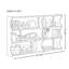 Vitrine multicouche French Retro