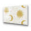 Superbe peinture murale en verre trempé 27,6 po x 39,4 po | 100% verre trempé, épaisseur: 0,16 pouce | Décoration élégante pour le salon ou le bureau, durable et facile à nettoyer, idée de cadeau parfaite