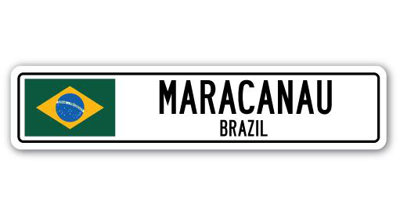 Panneau de signalisation en aluminium Maracanau, Brésil