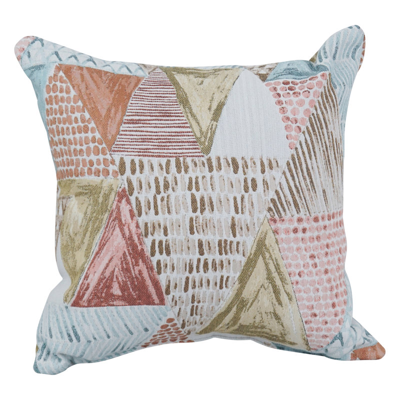 Floral Reversible Throw Pillow