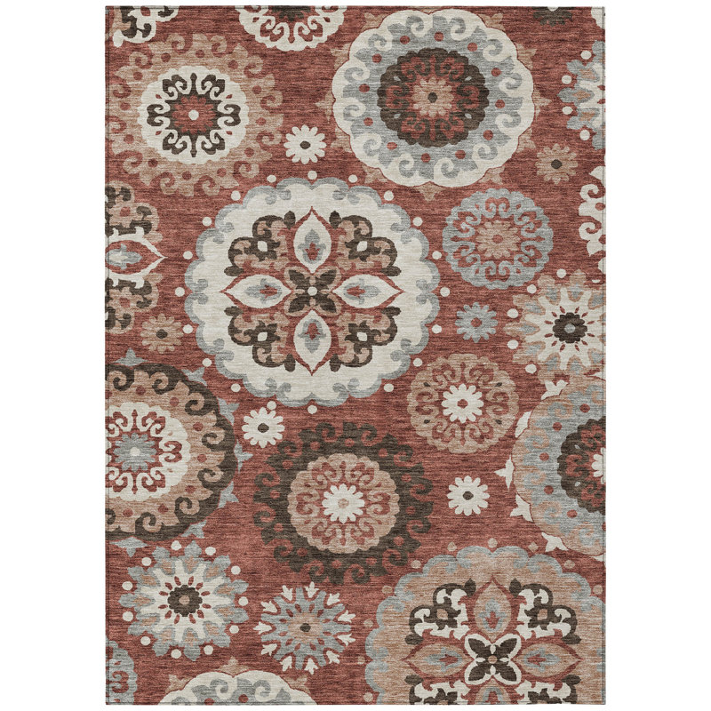  Ferrand Non-Slip Indoor / Outdoor Door Mat, Rectangle 5' x 7'6"