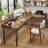 Walnut L-Shaped Solid Wood desk-108958630-108958626