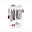 Portant à vêtements autoportant et robuste, portemanteau à rouler en métal avec double étagère, portemanteau portatif pour suspendre les vêtements