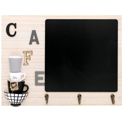 Mahdiyah Chalkboard with Hooks