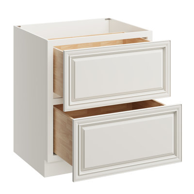 CASAINC Kitchen Cabinet Floor Base Cabinet With 2 Drawers