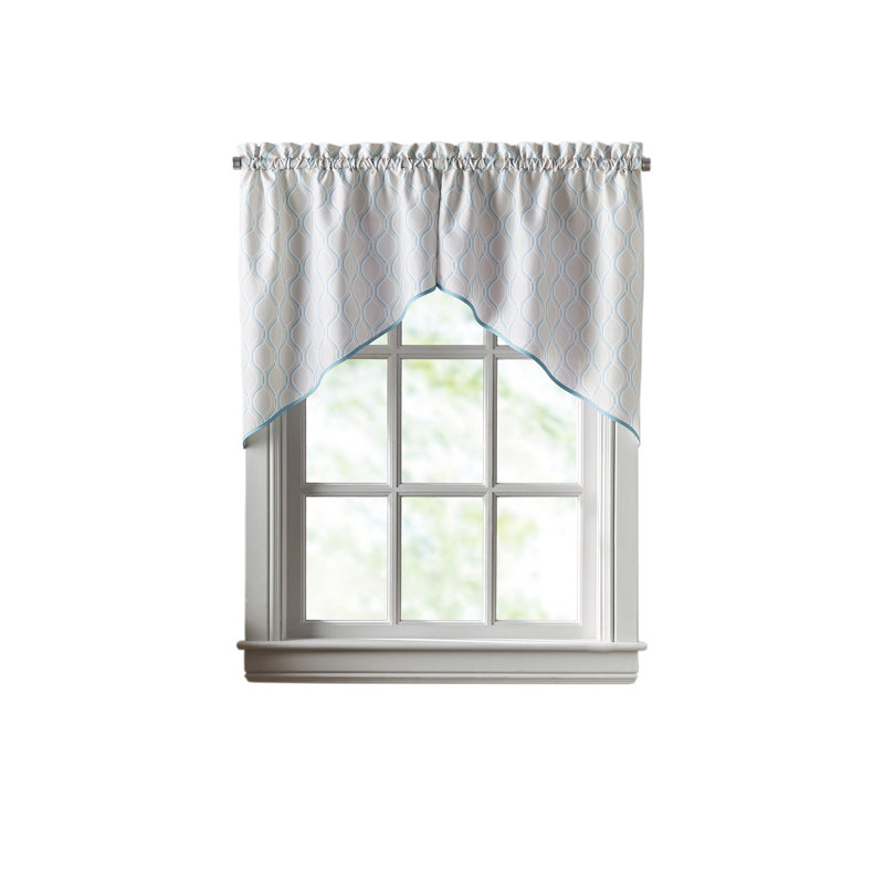 Curtainworks Morocco Kinde Swag Pair, Green