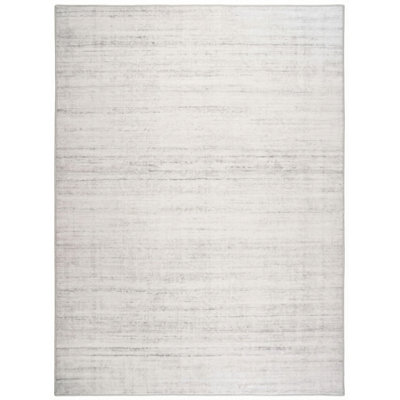 4' X 6' Beige Abstract Area Rug