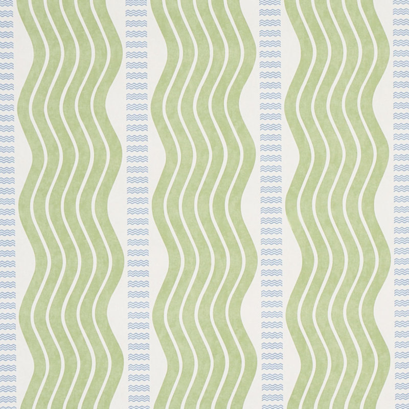 Sina Stripe Wallpaper, Green