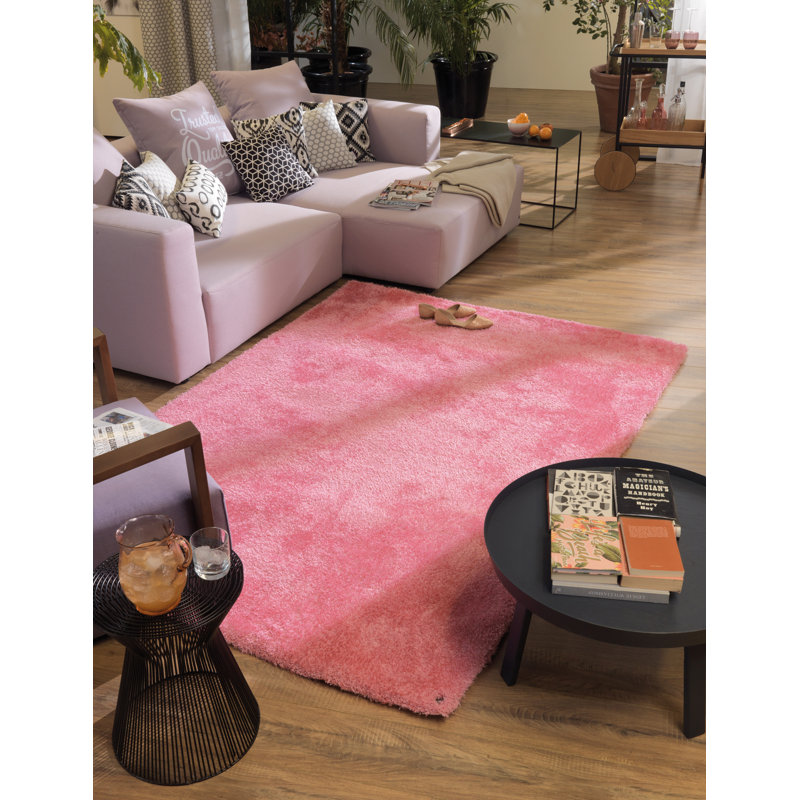 Soft Solid Colour Hand Woven Area Rug, Rectangle 190 x 290cm