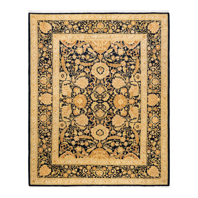 Tapis unique noué à la main de Lambert de 8 pi 2 po x 10 pi 2 po Lamberth