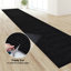 Tapis noir en polyester tissé à la machine Malayeka-568232984