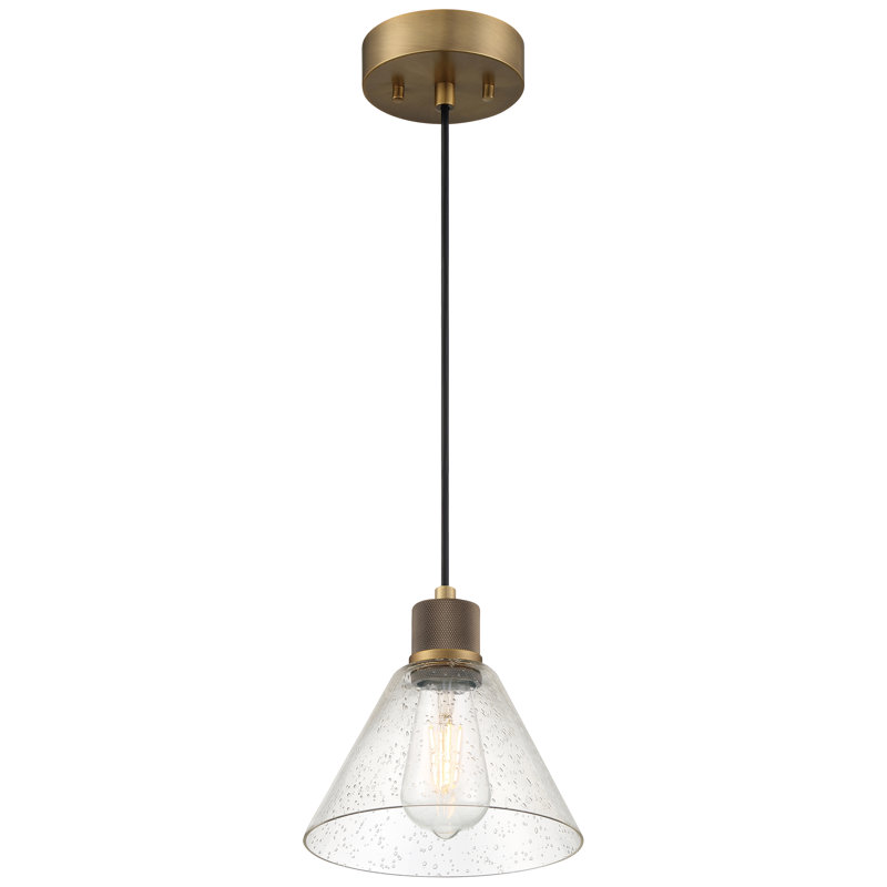 Abdulkhalid 1 - Light Single Pendant, Antique Brushed Brass