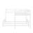 Twin Over Full L-Shaped Metal Bunk Bed-1250622002