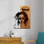 Handmade Wall Decor on Solid Wood