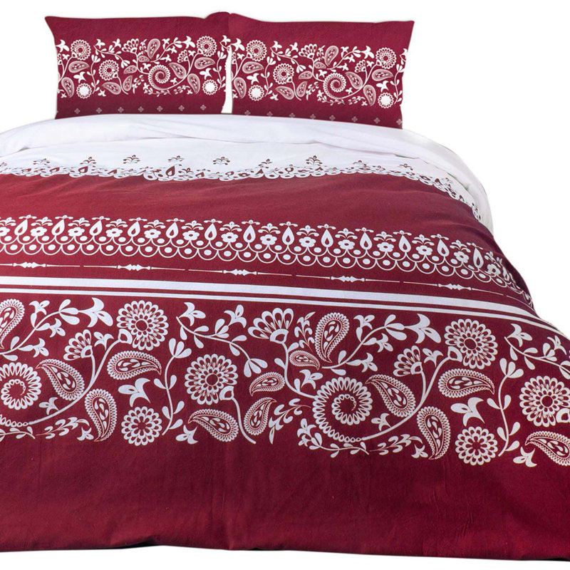 Cotton Duvet Cover Set with Pillow Shams