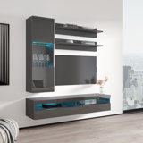 Lineville Floating Entertainment Center for TVs up to 70"