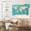 Carte du monde des animaux Aliaz pour enfants-107718805