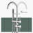 Single Handle Floor Mounted Clawfoot Tub Faucet-70841642