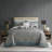 Polyester Jacquard Reversible Bedspread -116311704-116311699