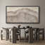 «Tree Rings in Neutral Tones», art moderne très grand, art mural-111665266-100937072