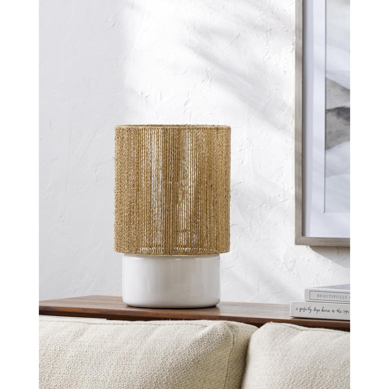 Lampe de table en céramique Anesia
