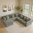 Lindyn 133" Wide Sofa & Chaise-716396855-727906818