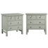 Adelinah 4-drawer Storage Nightstand - Set of 2